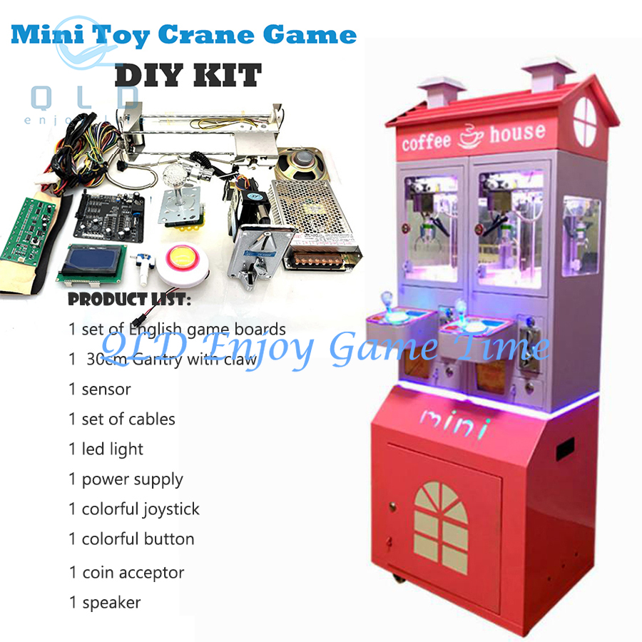 Ticket Redemption Machine - Mini Stainless Steel Gantry with Claw