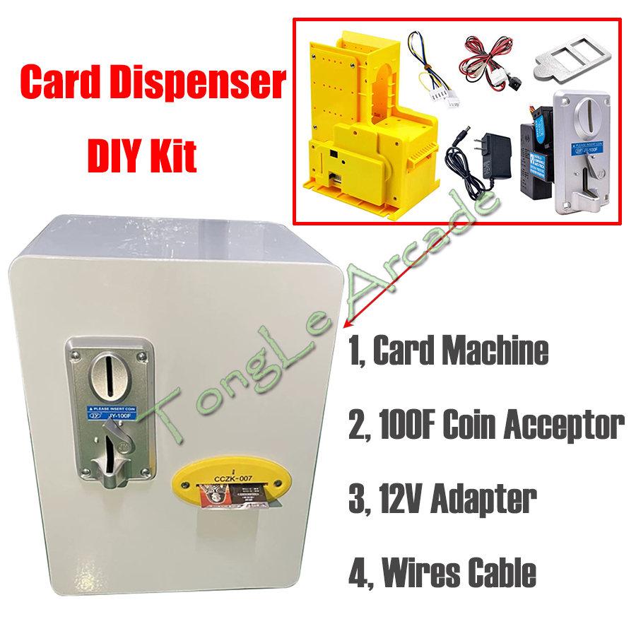 Ticket Redemption Machine - Arcade Card Dispenser DIY Kit for