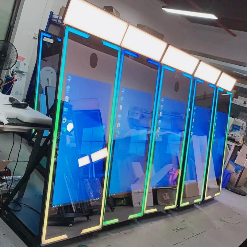 65inch Touch Screen Mirror Pho - огляд і ціна Photo Booth Machine