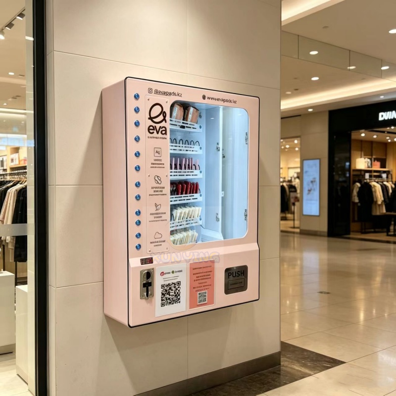 Sanitary Napkin Vending Machin - огляд і ціна Vending Machine Qr Code