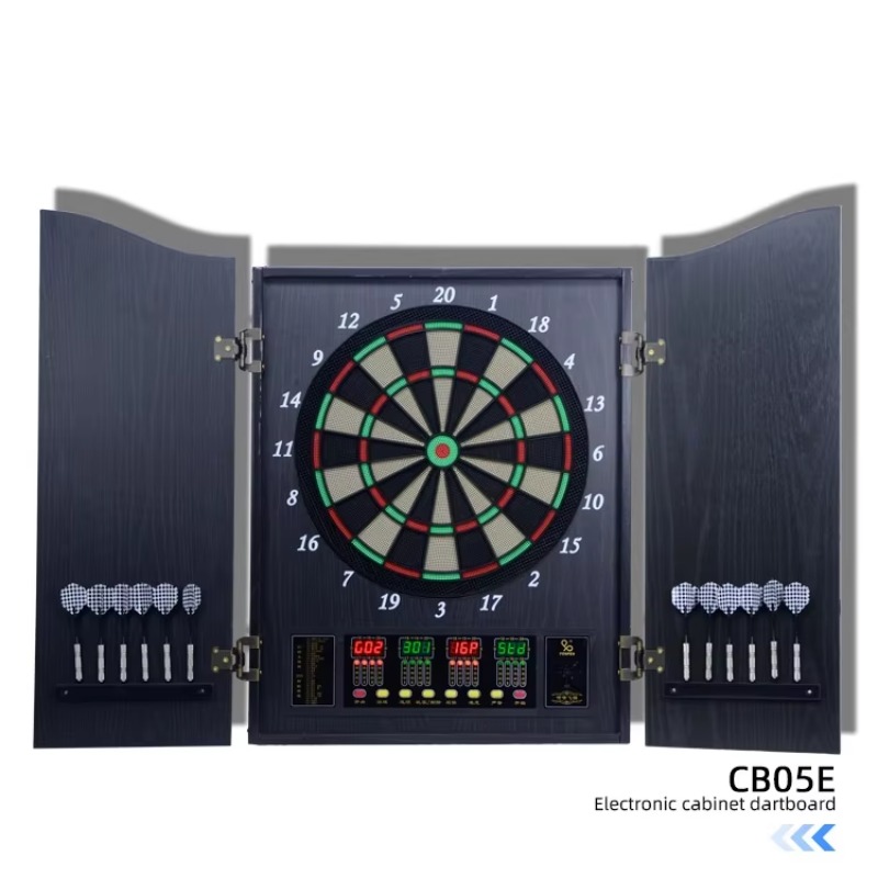 Luxury Wooden Electronic Dart  - огляд і ціна Electronic Dartboard Cabinet