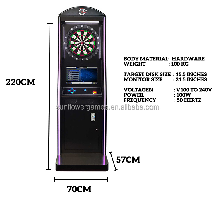 Arcade Dartboard Cabinet  Cust - огляд і ціна Electronic Dartboard Cabinet
