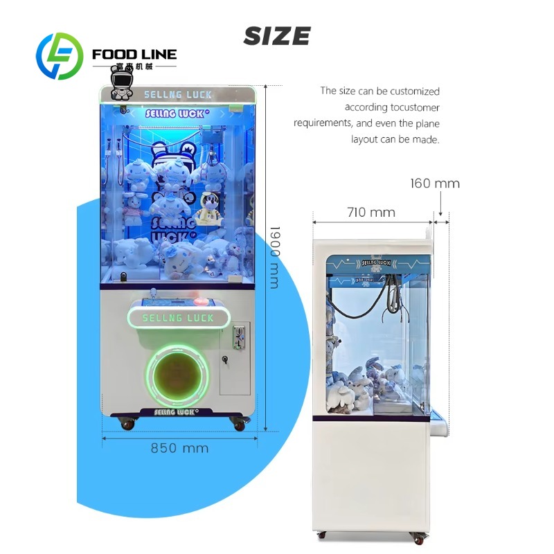 Custom Coin Operated Metal Cra - огляд і ціна Arcade Toy Vending Machine